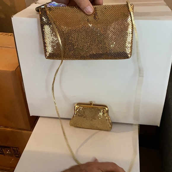 Whiting and Davis International cross body nwot! FIRM - Picture 8 of 12